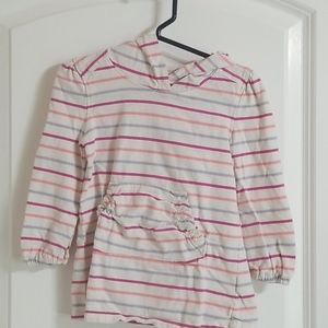 Old Navy Hooded Long Sleeve Tee 3T Girls